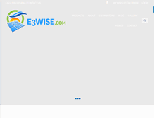 Tablet Screenshot of e3wise.com